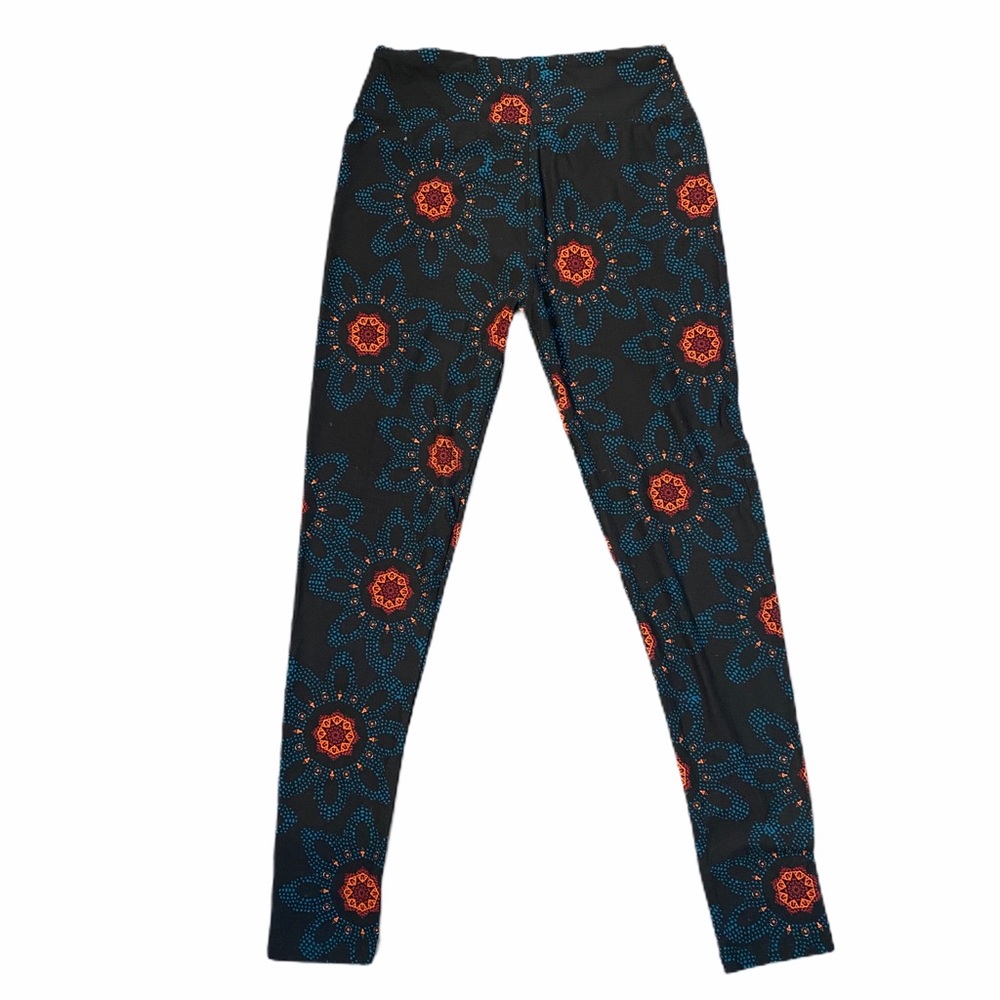 Lularoe Black Boho Hippie Chic Leggings